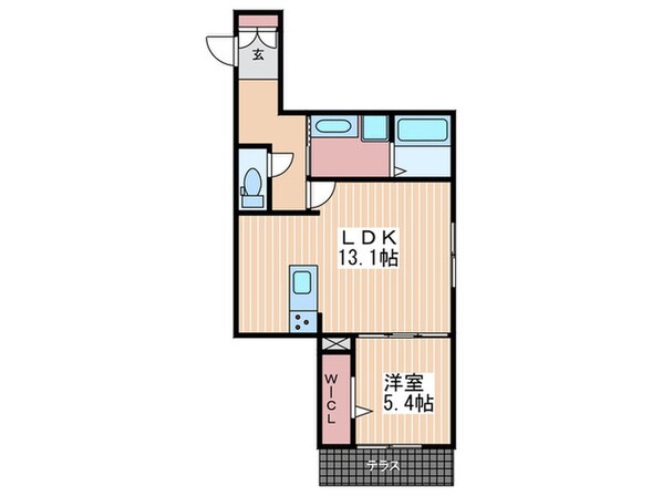 リベルテの物件間取画像